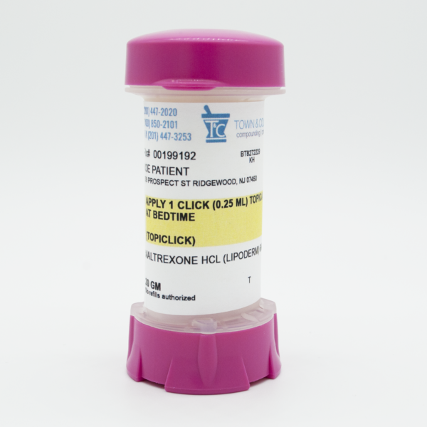 Transdermal Low Dose Naltrexone (LDN)