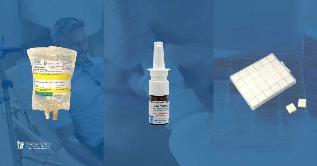 NAD+ Infusions, Nasal Spray, Sublingual Lozenges at Town & Country Compounding