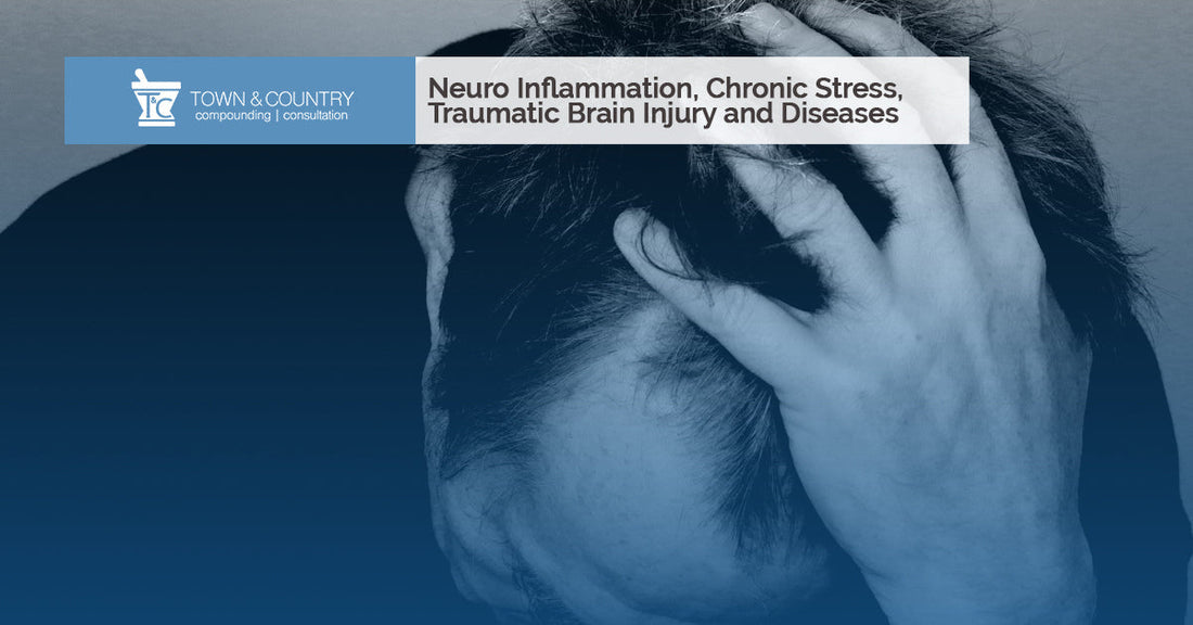 Neuroinflammation, Chronic Stress, Traumatic Brain Injury and Diseases