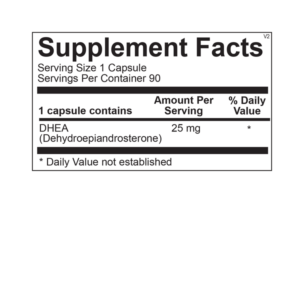 DHEA  25MG