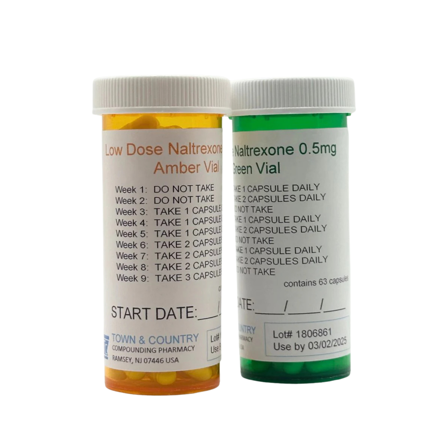 Low Dose Naltrexone (LDN) Capsules
