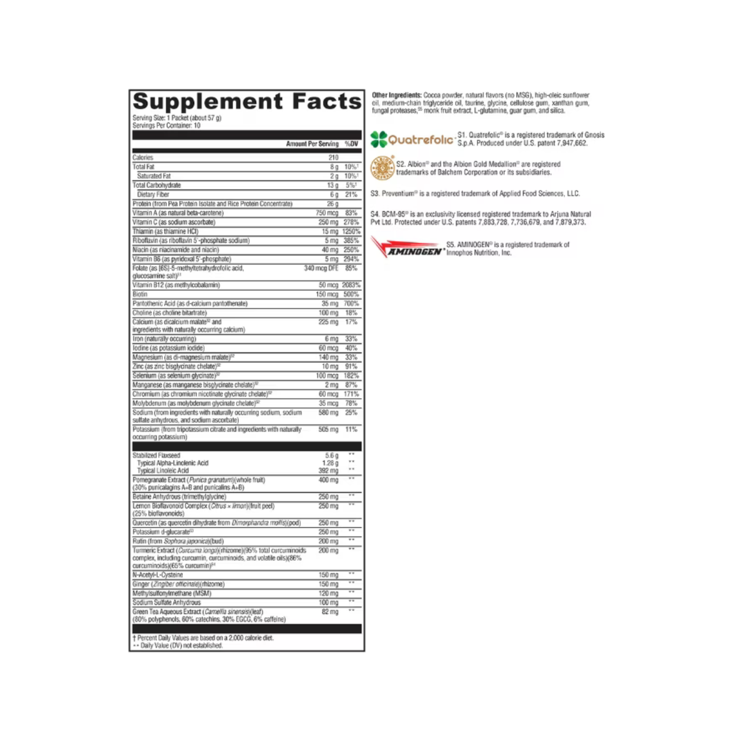 OptiCleanse® GHI Creamy Chocolate Sugar- & Stevia-Free