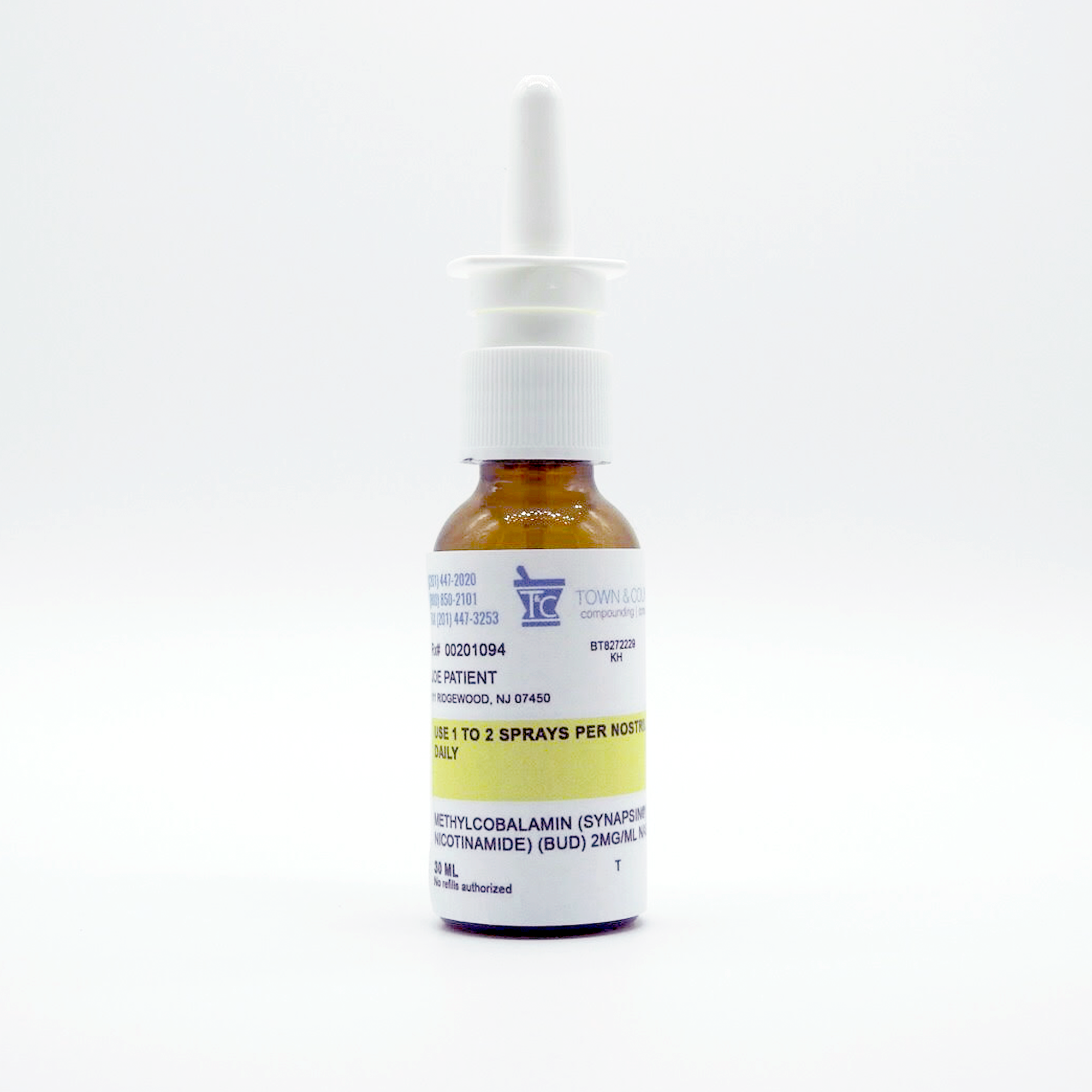 Synapsin® Nasal Spray for Brain Health | TC Compounding – Town ...
