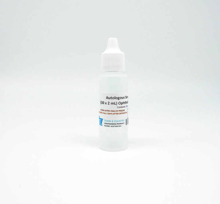 Autologous Serum Eye Drops (ASED) Town & Country Compounding