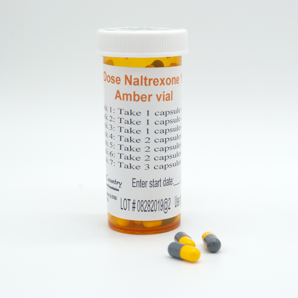 Low Dose Naltrexone (LDN) Titration Kit Using Oral Capsules Ships to