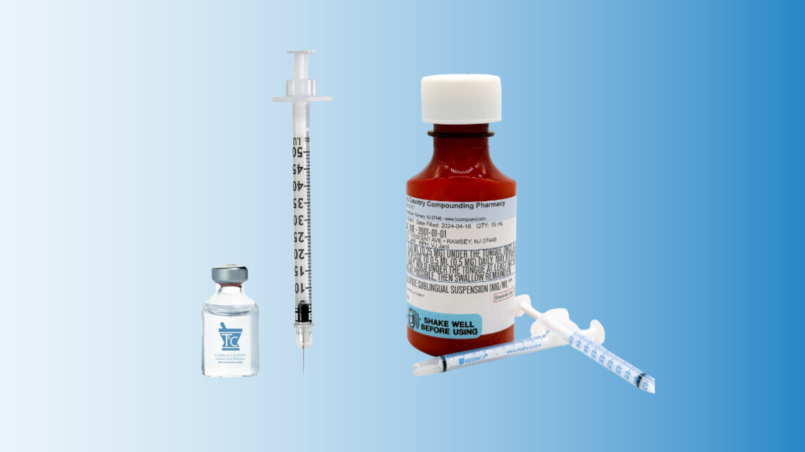 GLP-1 Medications Semaglutide Tirzepatide Injection Sublingual Liquid Prescription Rx Weight Loss