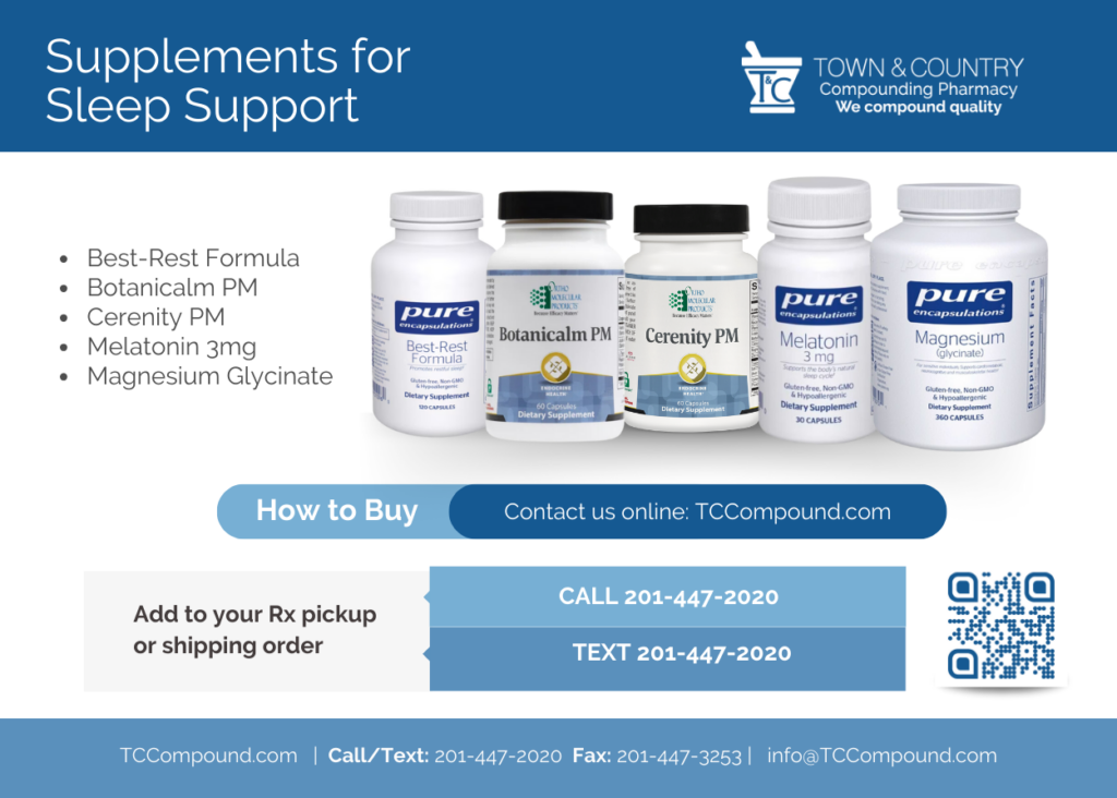 Supplements for Sleep Support