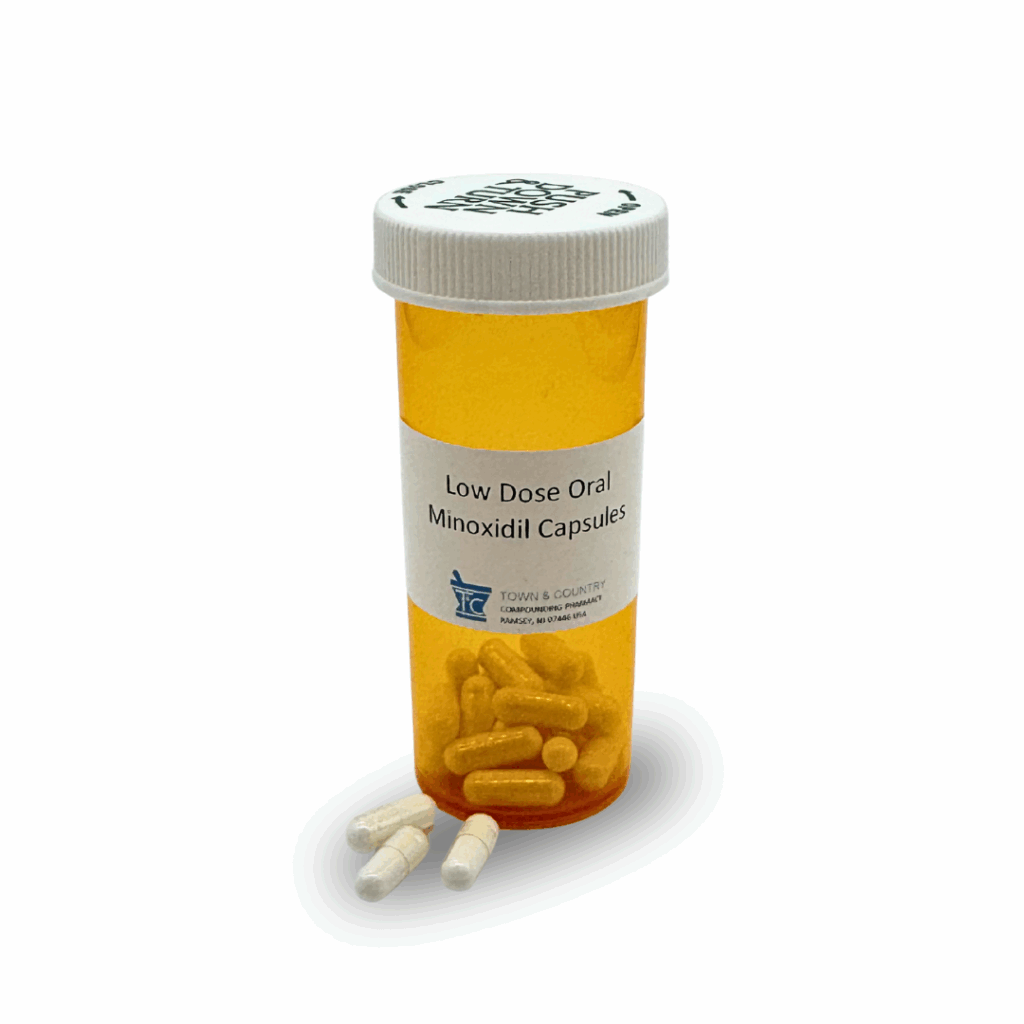 low dose oral minoxidil capsules