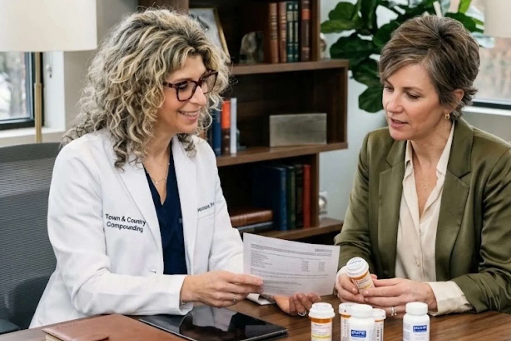 town country women menopause hormone consultation