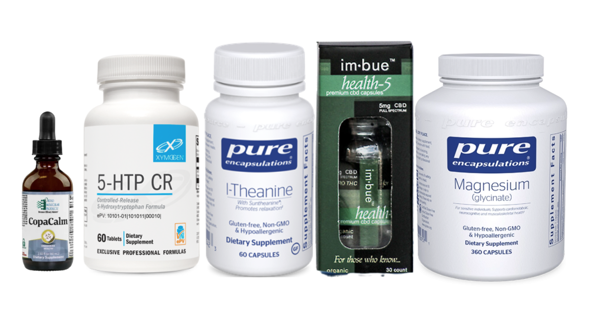 Anxiety & Mood Recommended Nutritional Supplements