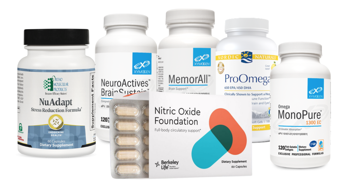 Brain Memory Health Recommended Nutritional Supplements